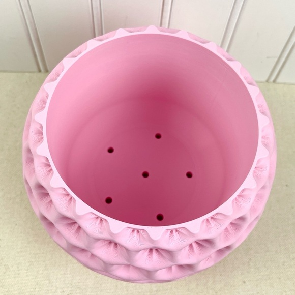 Modern Geometric Planter with Drainage Tray, Starry Planter Pot, Flower Pot - Picture 6 of 8